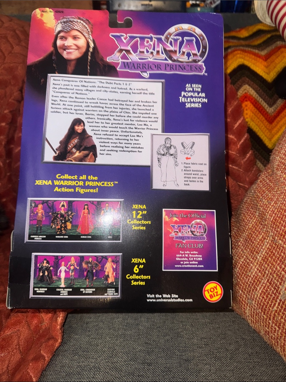 Vintage 1998 Toy Biz Xena Warrior Princess Conqueror of Nations The Debt Sealed - Picture 3 of 6